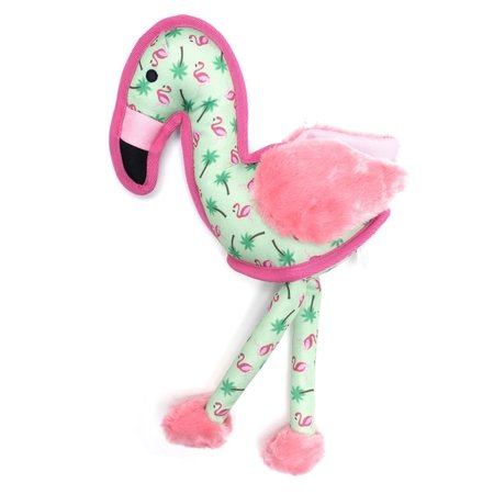THE WORTHY DOG Flamingo Dog Toy, Small 96209541